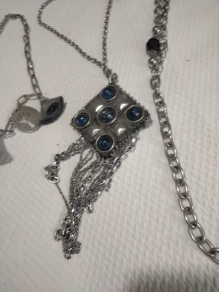 Collares de bisutería con cadena