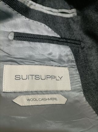 Americana Suitsupply Talla 50 Gris