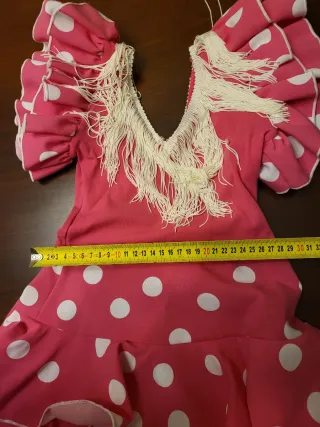 Vestido Flamenca Niña Lunares