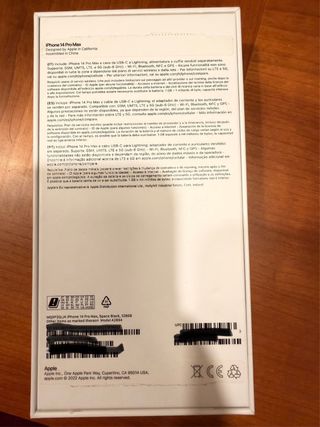 iPhone 14 Pro Max 128GB Negro Espacial