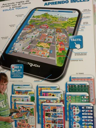 Maletín Educativo Cars 4-6 años + tablet de inglés