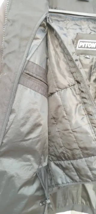 Chaqueta de moto negra.Talla XL.