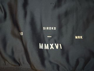 Maillot Térmico Siroko Negro/Rojo Talla M