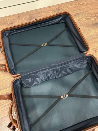 Maleta Vintage Cuero Marrón