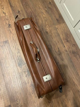 Maleta Vintage Cuero Marrón