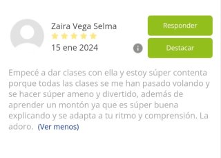 Clases particulares de inglés online