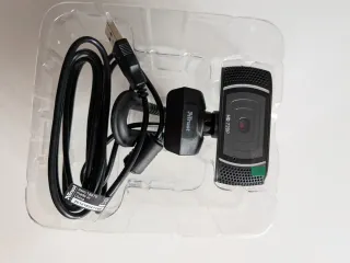 Webcam Trust Trino con resolución HD 720p.