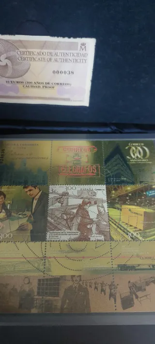 Estuche Moneda 10€ 300 Aniversario Correos