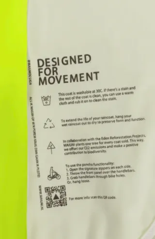 Chubasquero Maium Verde Talla S