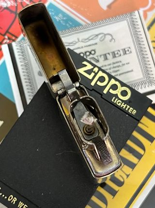 Zippo Solid Brass Jim Beam