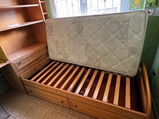 Dormitorio juvenil madera completo