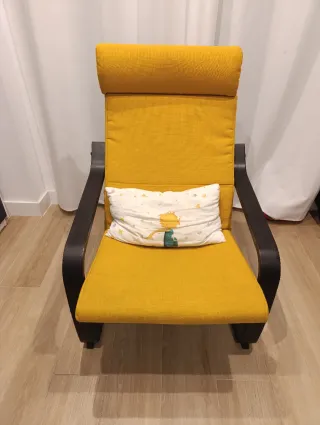 Cojín amarillo para Poäng