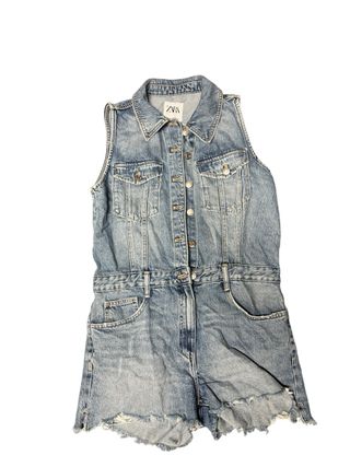 Mono vaquero corto Zara