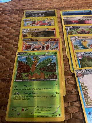 Lote 16 Pokémon Reverse Holo Vintage (2010–2012) –