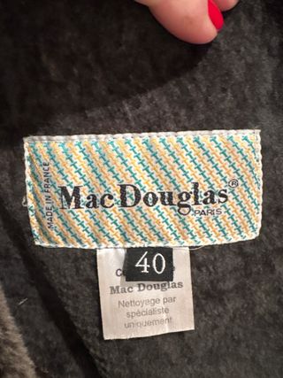 Abrigo piel cordero marrón