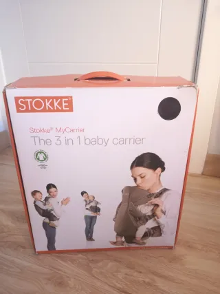 Mochila portabebé Stokke MyCarrier Roja