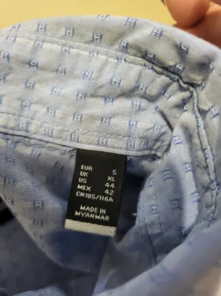 Camisa Cortefiel Talla L Azul