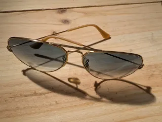 Gafas Ray-Ban Aviator RB3025 Dorado/Gris