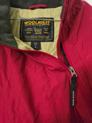 Giubbotto Woolrich Rosso Taglia L