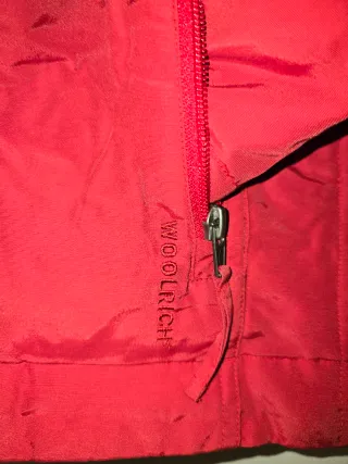 Giubbotto Woolrich Rosso Taglia L