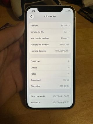 iPhone 12 128GB Bianco