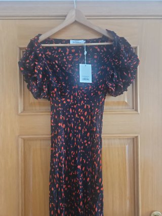 Vestido Rat & Boa Magnolia Floral . T M NUEVO