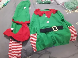 Disfraz de Duende Navideño Talla M Tengo 3