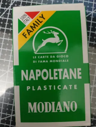 Carte da gioco Napoletane Modiano Plasticate