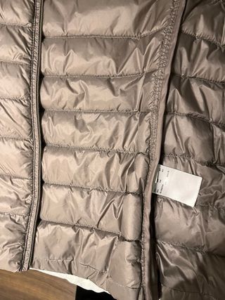 Chalecos acolchados mujer (negro y marrón/dorado)