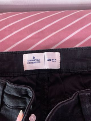 Vaqueros Springfield Talla M Negros