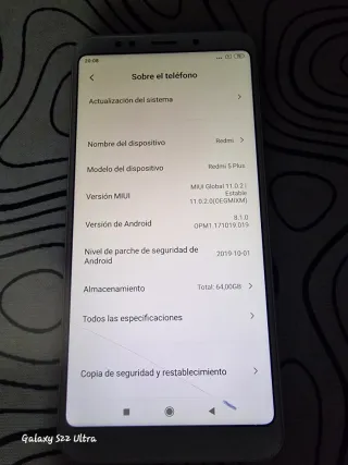 Xiaomi Redmi 5 Plus Dorado/Plateado