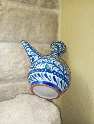 Cerámica Fajalauza Azul y Verde