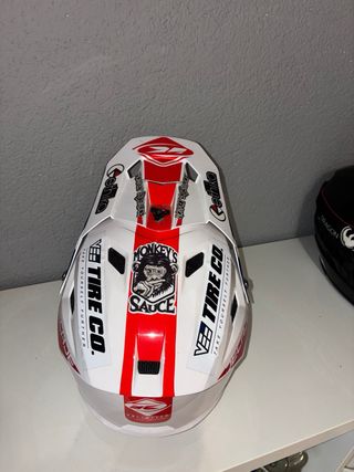 Casco de moto KENNY con gafas