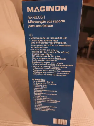 Microscopio MAGINON MK-800SH smartphone