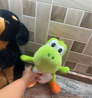 Peluche cane e Yoshi