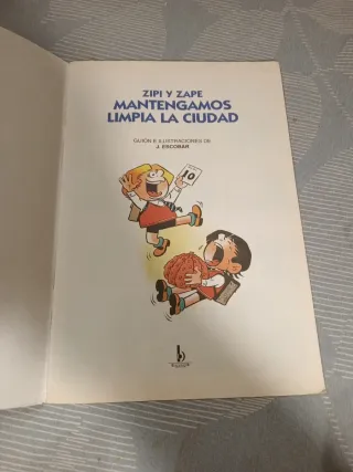 Zipi y Zape. Mantengamos limpia la ciudad