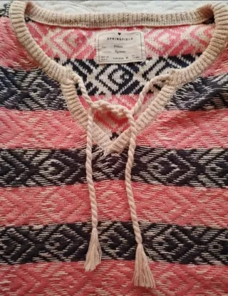 Jersey Springfield de punto tricolor