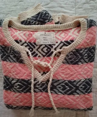 Jersey Springfield de punto tricolor