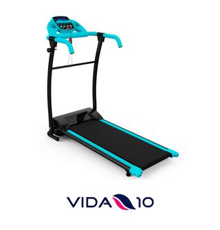 Cinta de Correr Eléctrica Azul y Negra