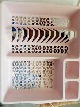 Escurreplatos grande plástico