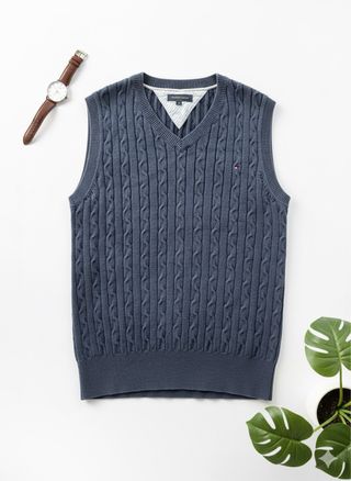 Giacchetto Tommy Hilfiger per Bambini Blu Marina