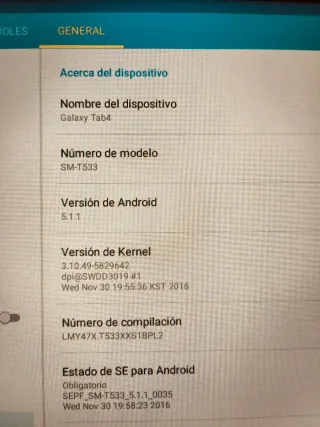 Tablet Samsung Galaxy Tab A6 10.1