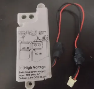 Fuente Alimentación Visonic 7.5V DC