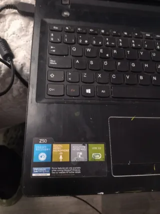 Portátil Lenovo Negro