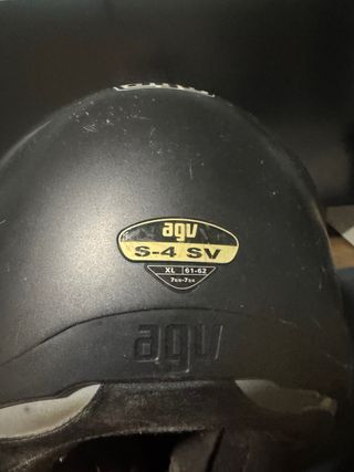 Casco Moto Ducati AGV Negro