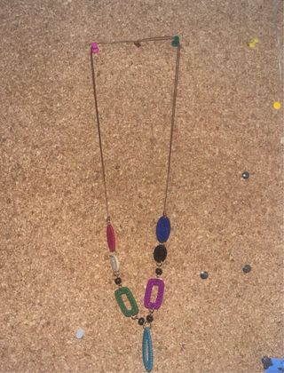 Collar artesanal multicolor