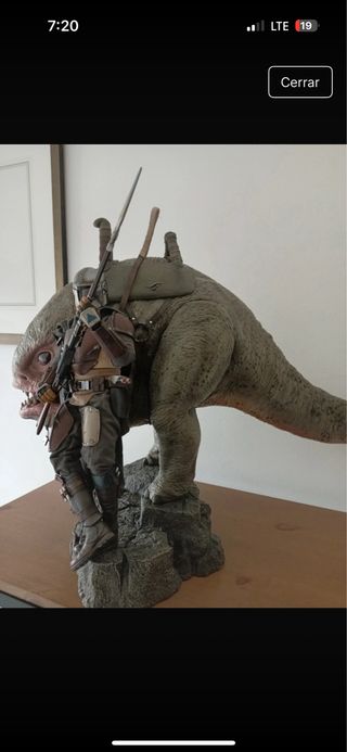 Hot Toys Mandalorian & Blurrg Figura