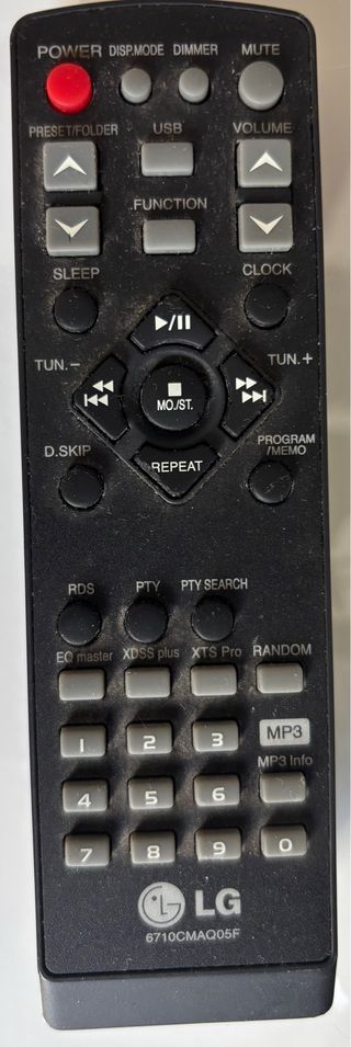 Mando a distancia LG 6710CMAQ05F