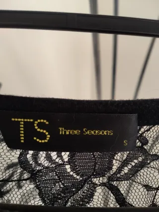 Vestido negro de fiesta Talla 36