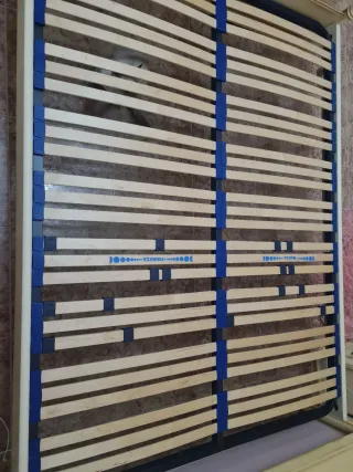 Somier de madera con lamas flexibles